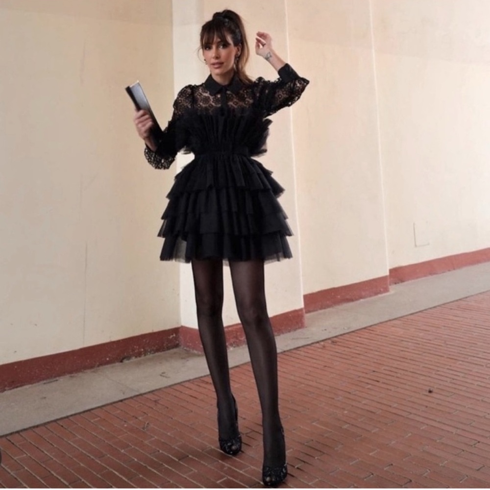 Zara x NY ballet tulle mini dress